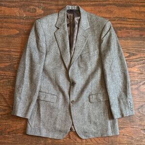 Brooks Brothers “346” Tweed Gray Blazer Men’s 40R